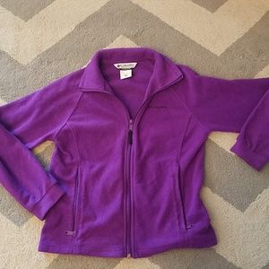 Youth Columbia fleece.  14/16 purple